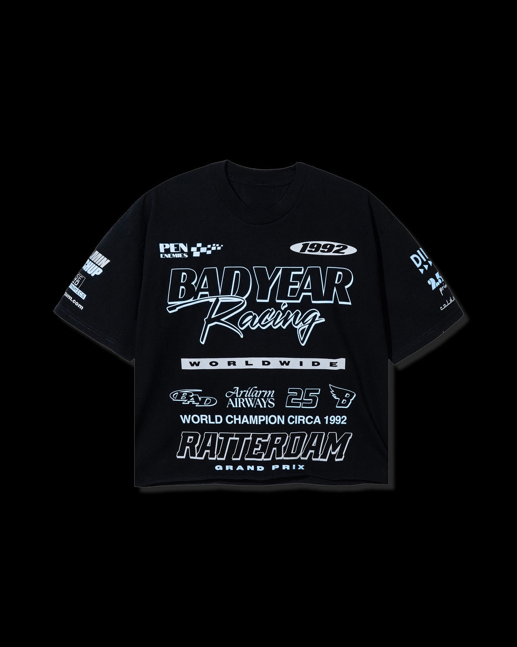 Bad Year Racing Cropped T-Shirt