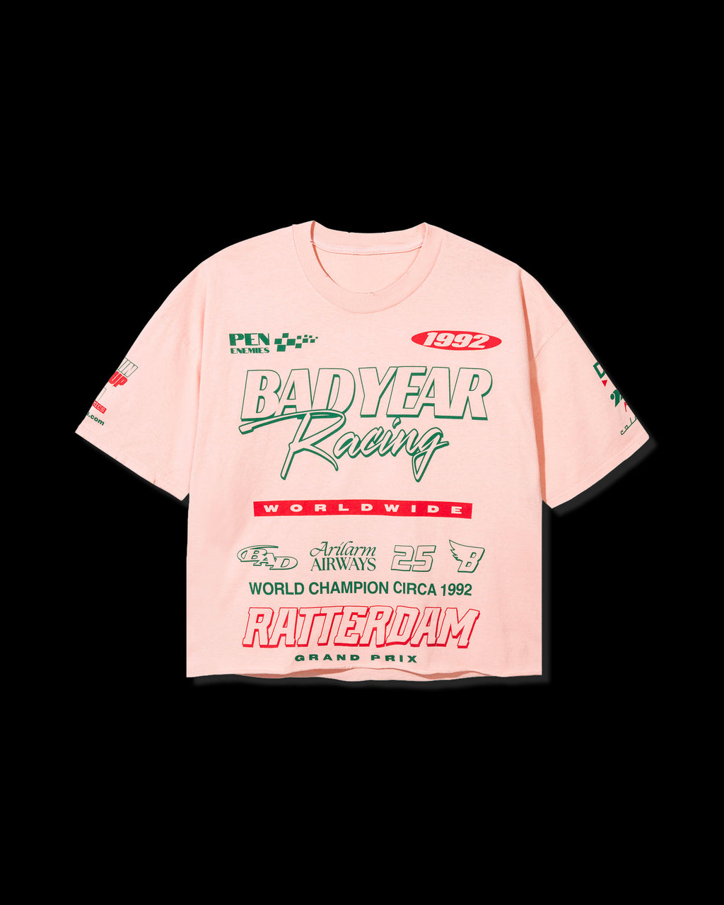 Bad Year Racing Cropped T-Shirt