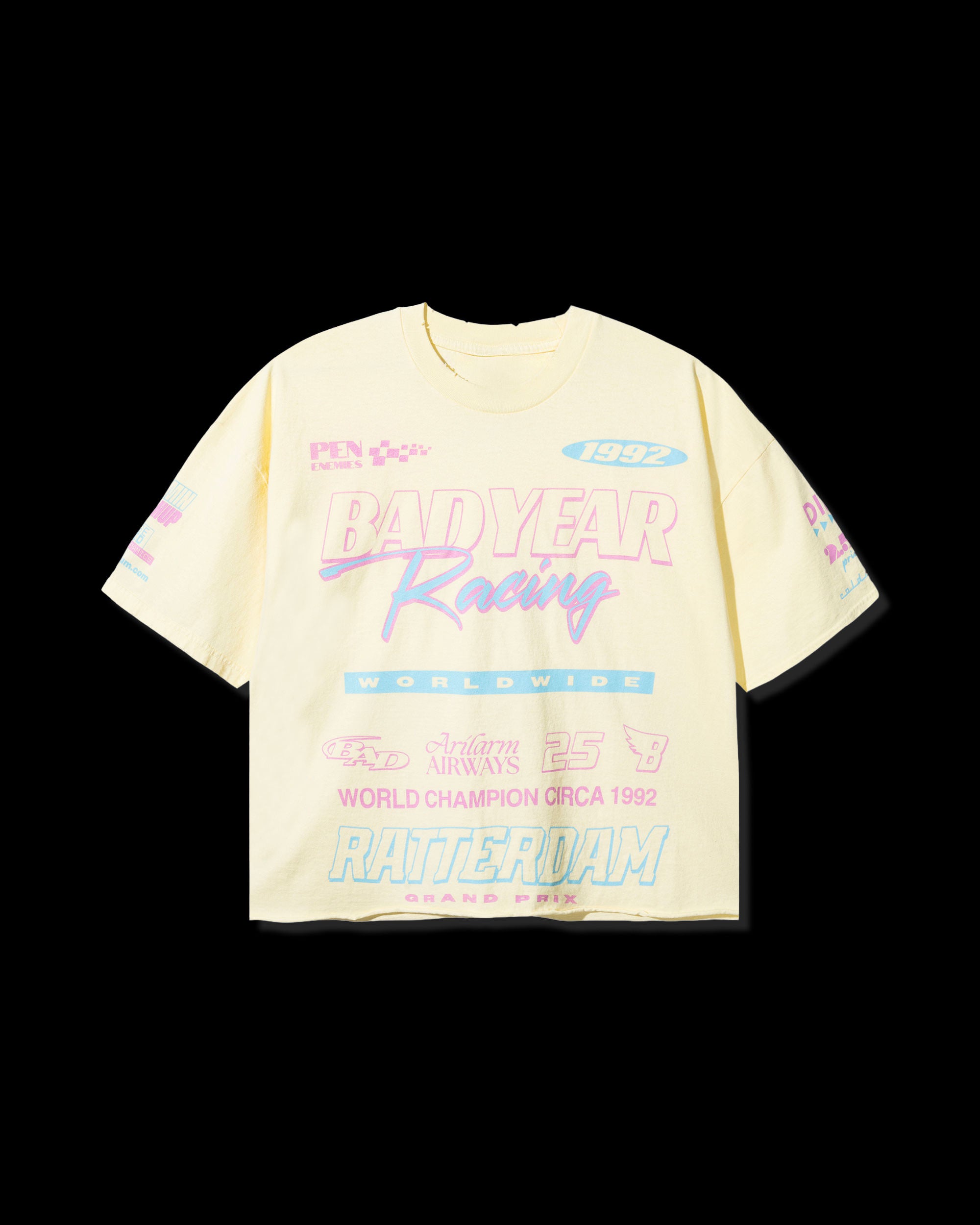 Bad Year Racing Cropped T-Shirt